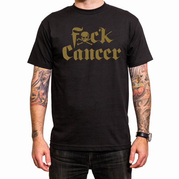 Gold Stacked Awareness Tee