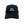 Load image into Gallery viewer, Black Stacked Dad Hat