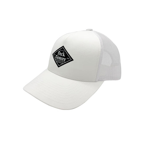 White Diamond Logo Trucker