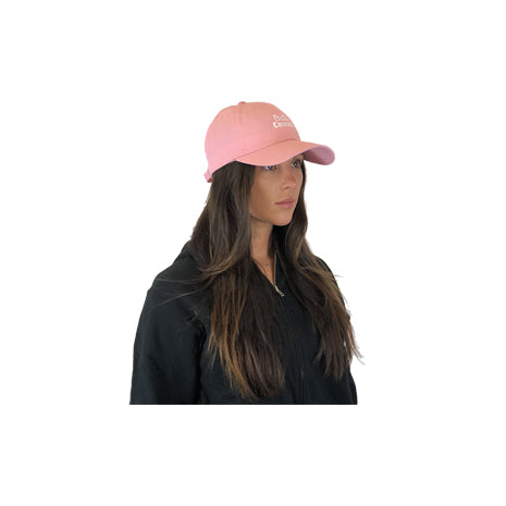 Pink Stacked Dad Hat