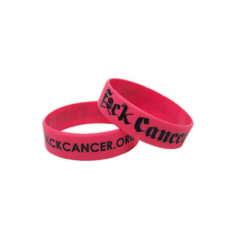 Breast Cancer Awareness Wristband Fxck Cancer Online Store
